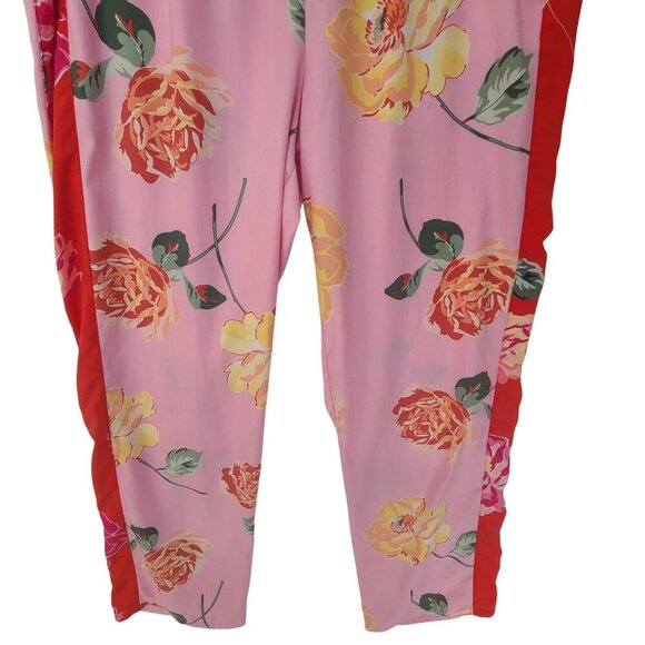 Victoria's Secret Women's Loungewear Pajama Bottoms Pink Floral Print Size Large - Picture 3 of 7